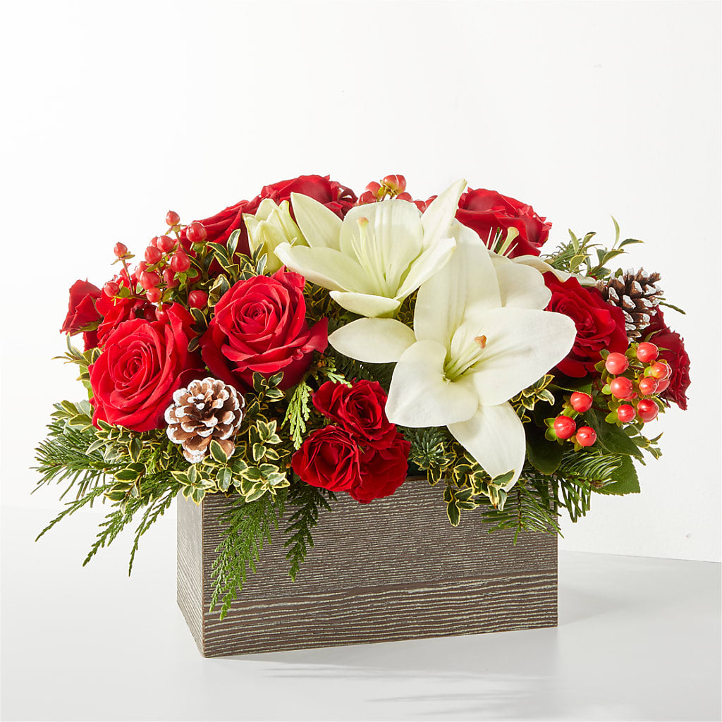Snowy Wonderland Bouquet – BUDS CUT FLOWERS & MORE, Taos NM