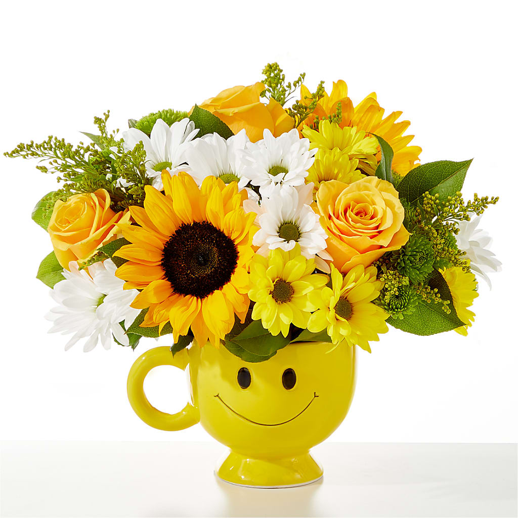 Be Happy Bouquet – BUDS CUT FLOWERS & MORE, Taos NM