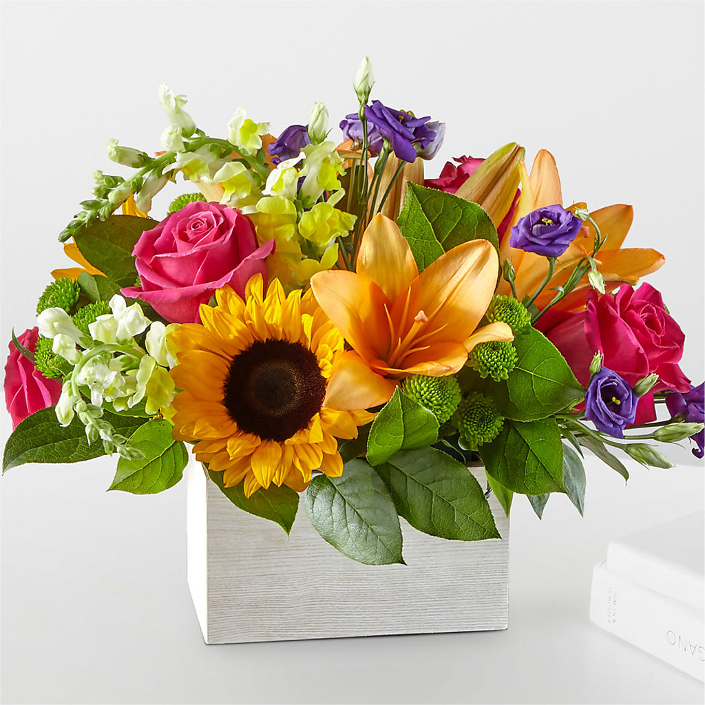Best Day Box Bouquet – BUDS CUT FLOWERS & MORE, Taos NM