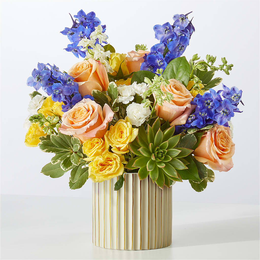 Cobalt Reverie Bouquet – BUDS CUT FLOWERS & MORE, Taos NM