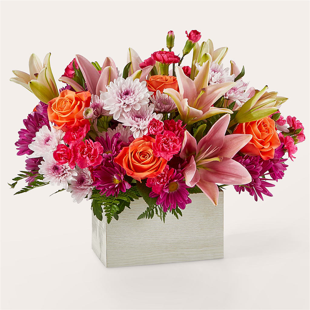 Light of My Life Box Bouquet – BUDS CUT FLOWERS & MORE, Taos NM