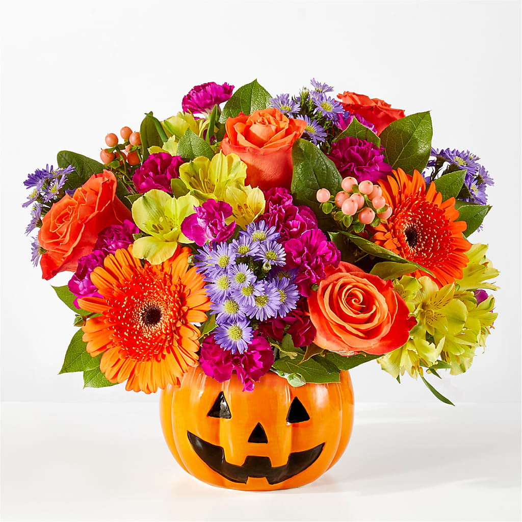 Tricks & Treats Pumpkin – BUDS CUT FLOWERS & MORE, Taos NM