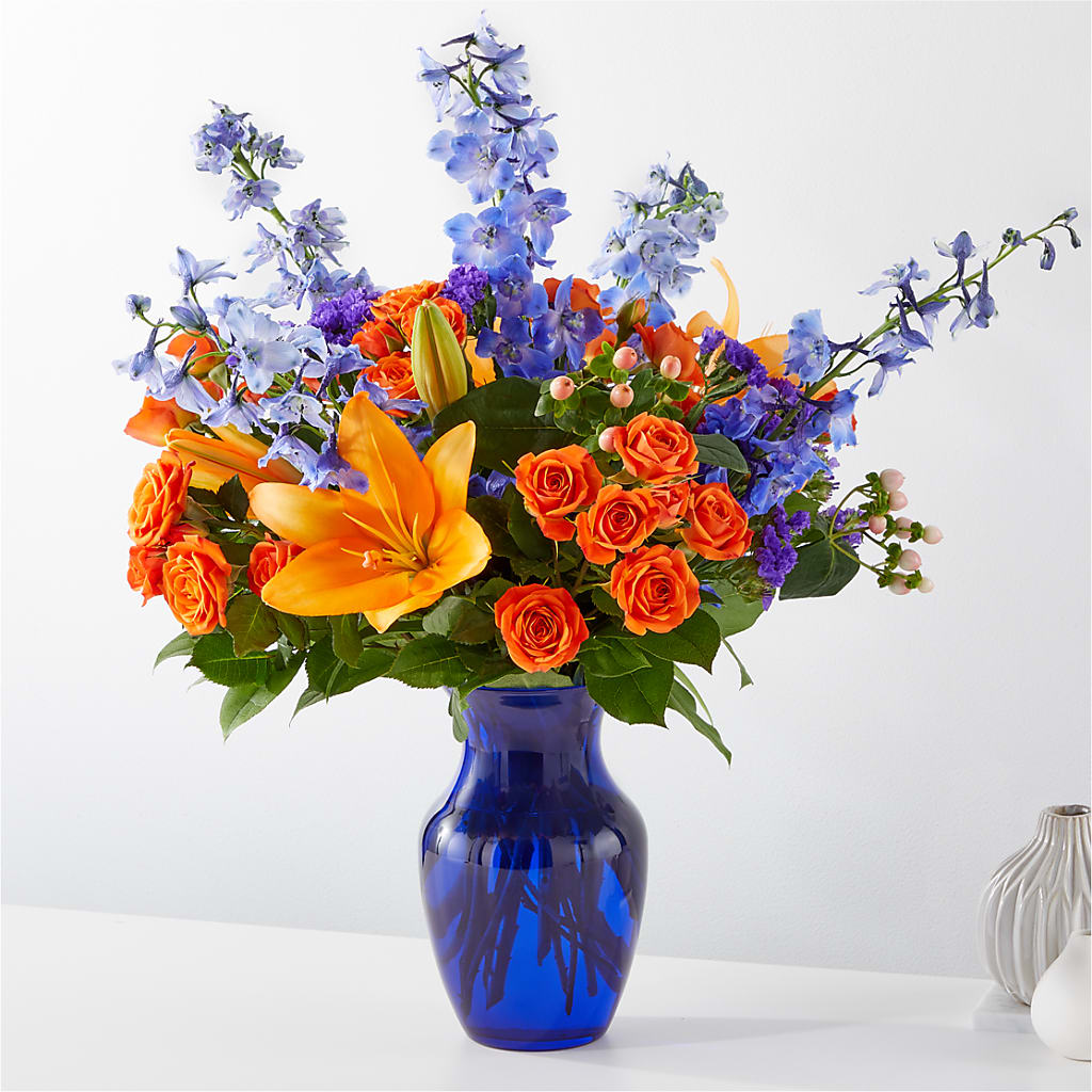 Radiant Citrus Bouquet – BUDS CUT FLOWERS & MORE, Taos NM