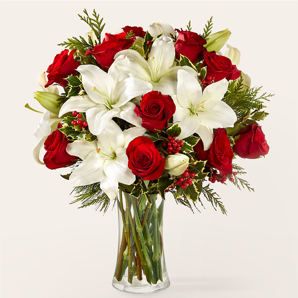 Sparkling Snowflakes Bouquet – BUDS CUT FLOWERS & MORE, Taos NM