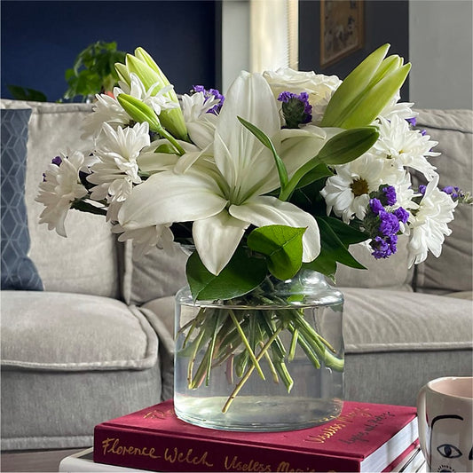 Beyond Blue Bouquet – BUDS CUT FLOWERS & MORE, Taos NM