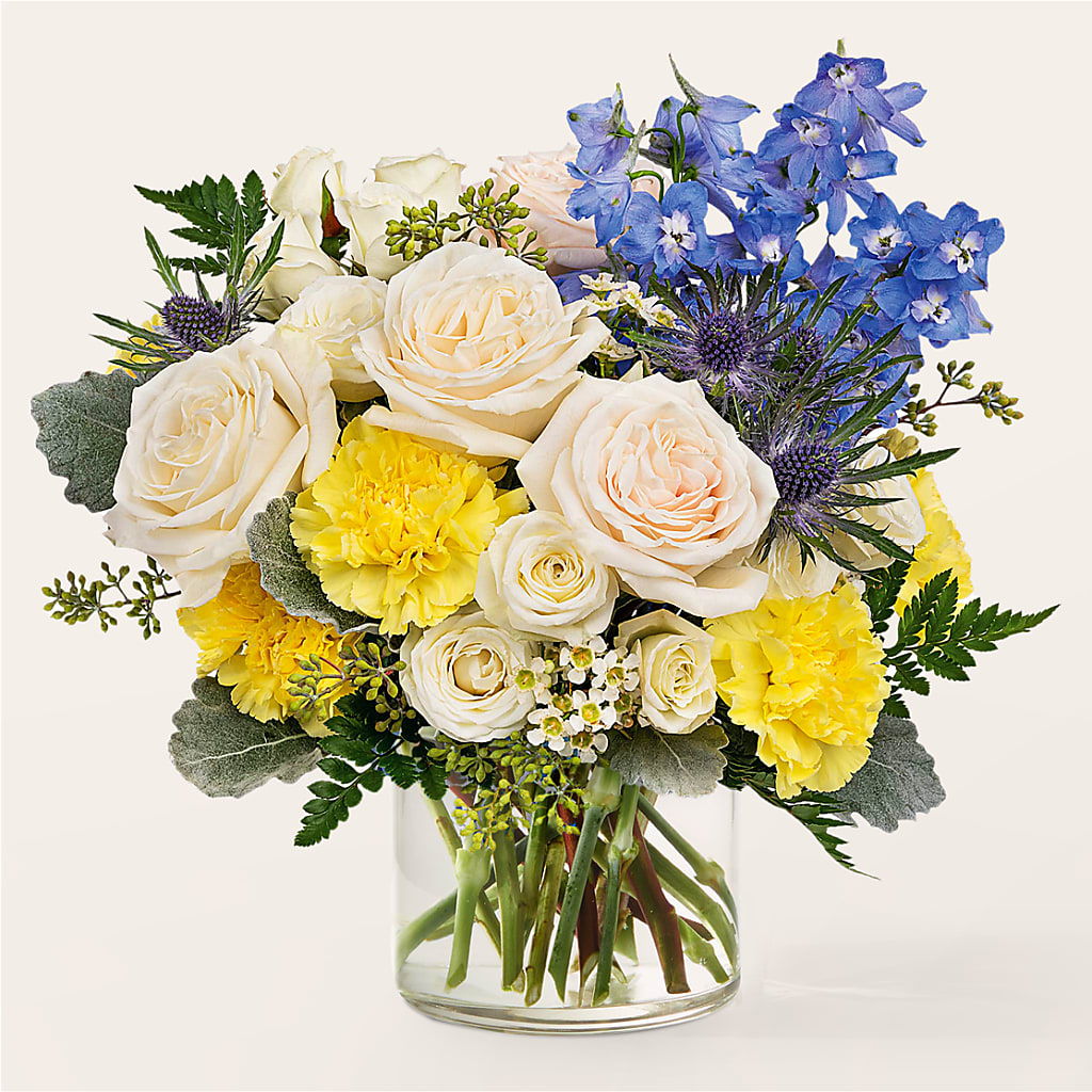 Lemon Sorbet Bouquet – BUDS CUT FLOWERS & MORE, Taos NM