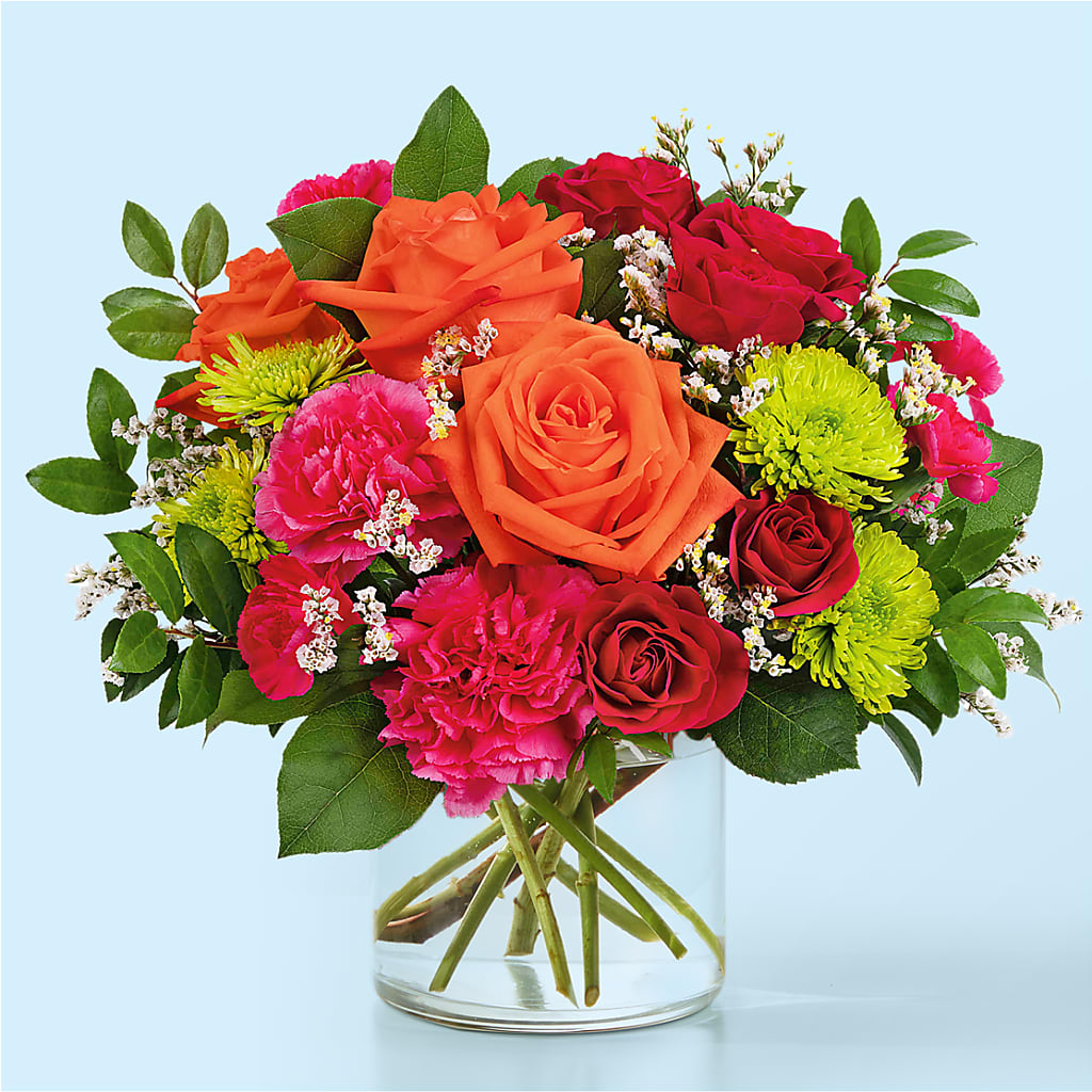 Colorful Carnival Bouquet – BUDS CUT FLOWERS & MORE, Taos NM