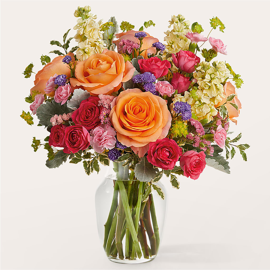 Tangerine Tango Bouquet – BUDS CUT FLOWERS & MORE, Taos NM