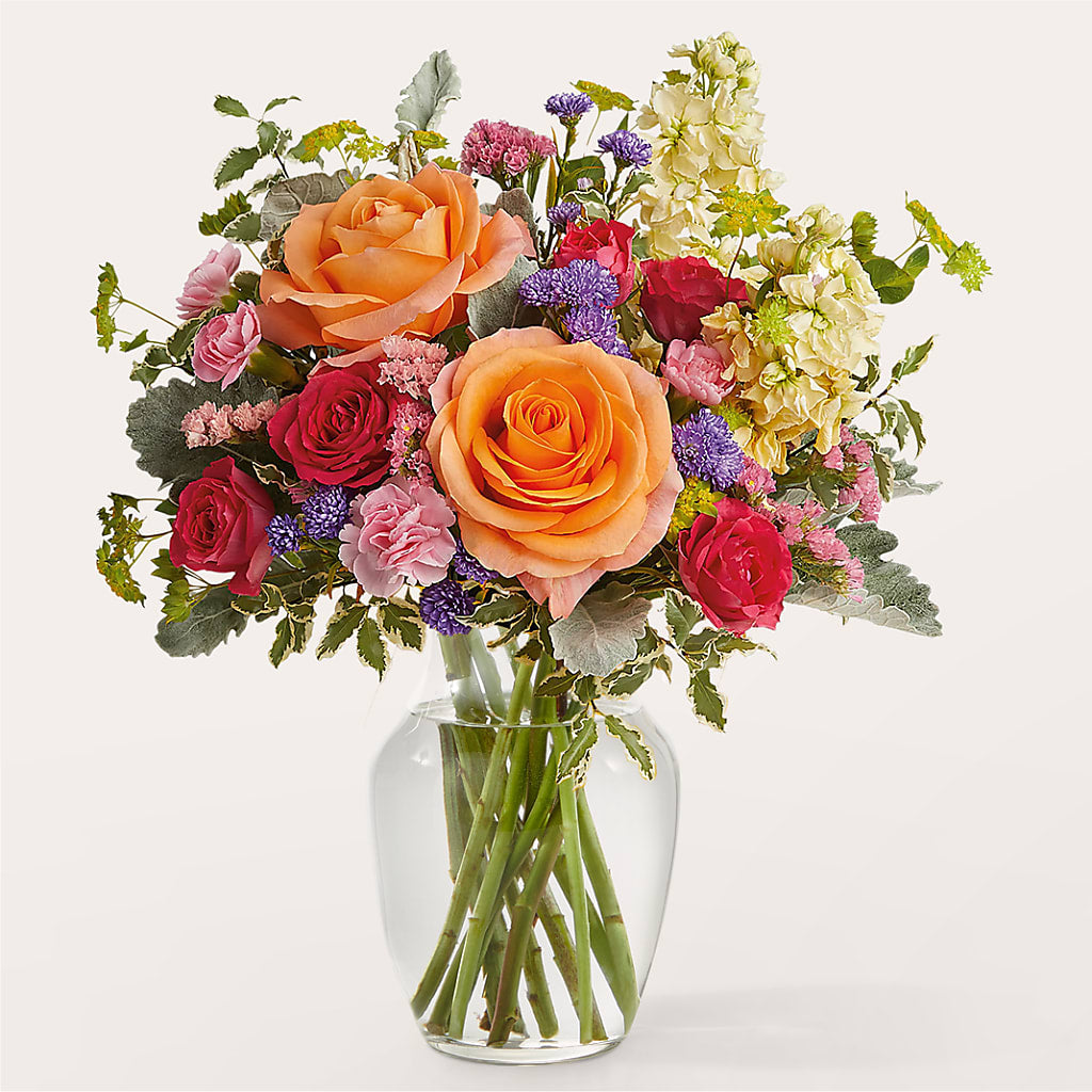 Tangerine Tango Bouquet – BUDS CUT FLOWERS & MORE, Taos NM