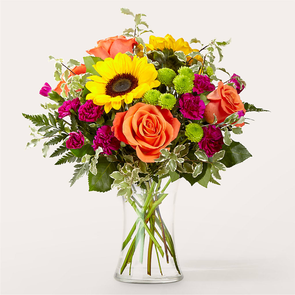 Warmth & Light Bouquet – BUDS CUT FLOWERS & MORE, Taos NM