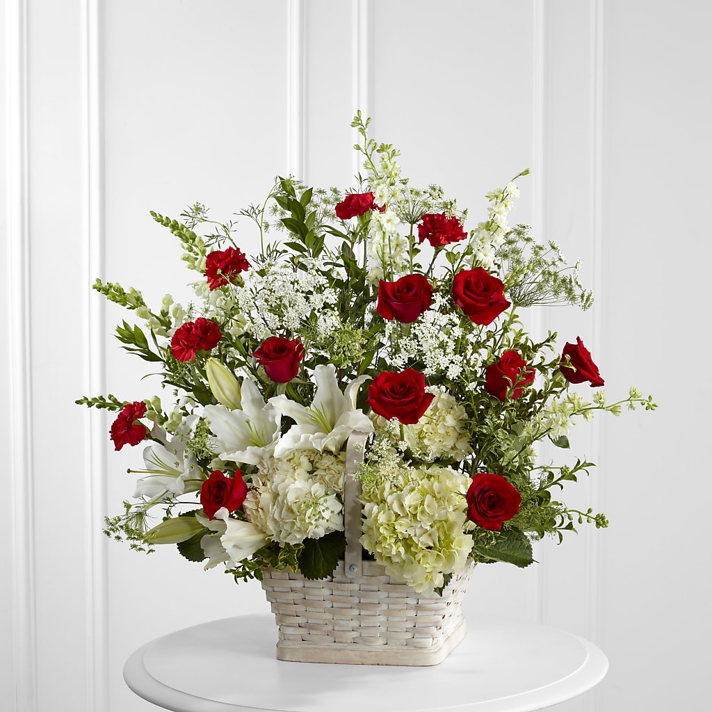 In Loving Memory Arrangement – BUDS CUT FLOWERS & MORE, Taos NM