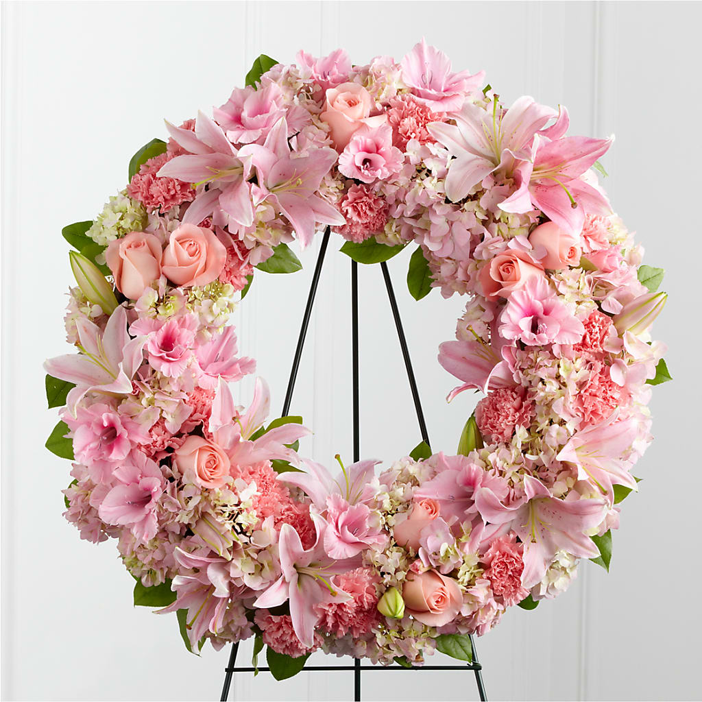 Loving Remembrance Wreath – BUDS CUT FLOWERS & MORE, Taos NM
