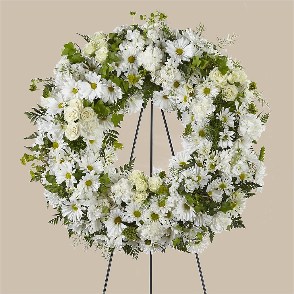Faithful Wishes Wreath – BUDS CUT FLOWERS & MORE, Taos NM