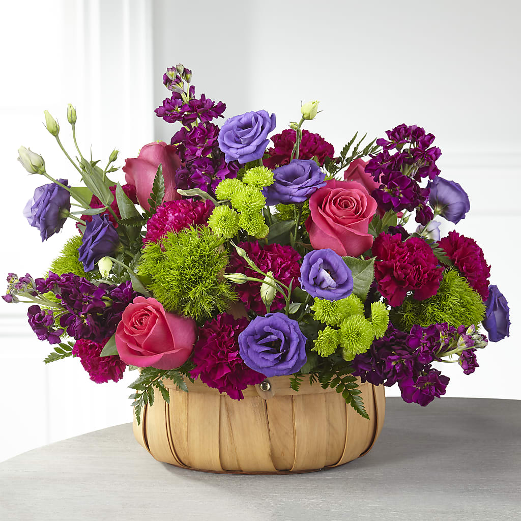 Serene Sanctuary Basket – BUDS CUT FLOWERS & MORE, Taos NM