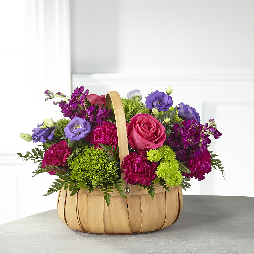 Serene Sanctuary Basket – BUDS CUT FLOWERS & MORE, Taos NM