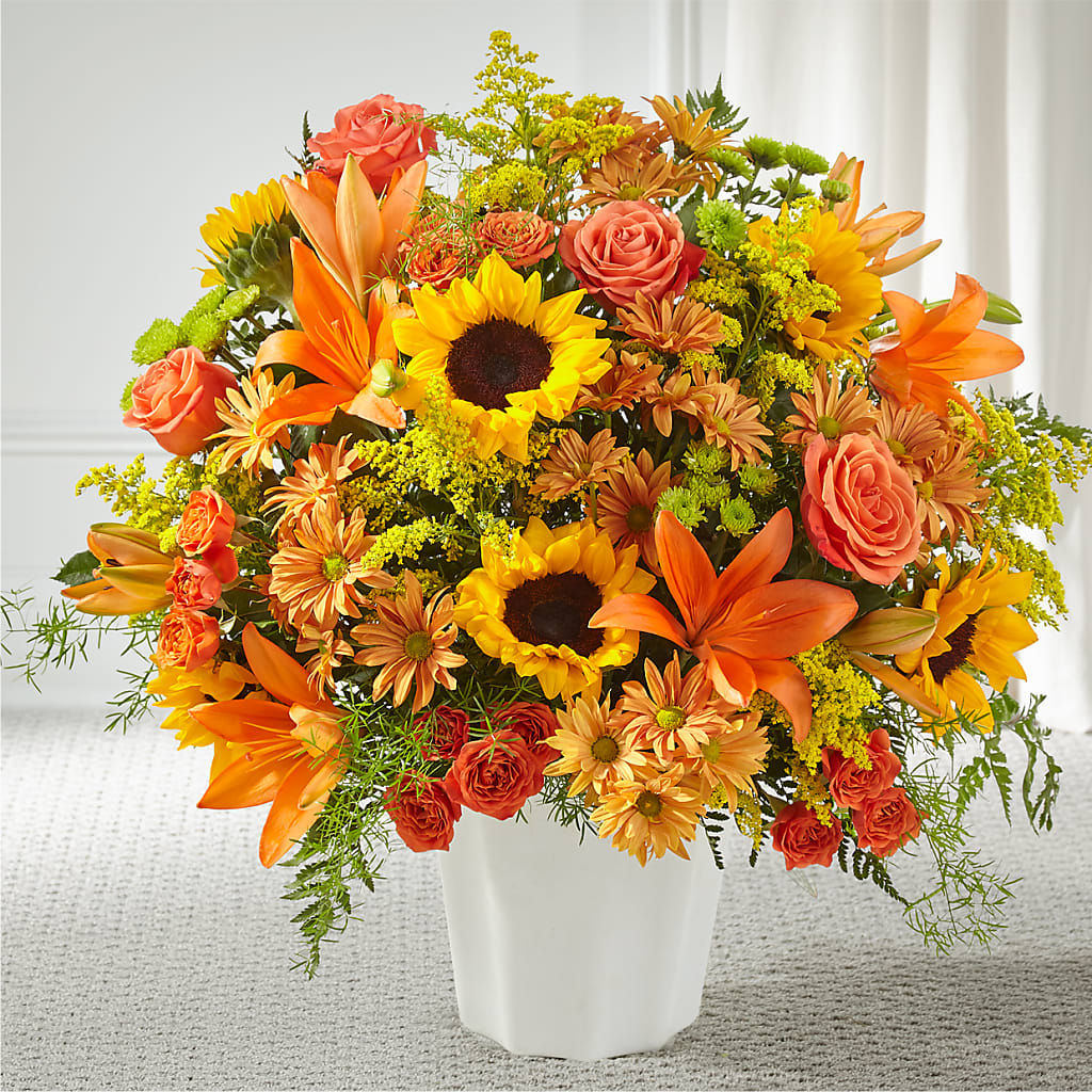Harvest Thoughts Floor Basket – BUDS CUT FLOWERS & MORE, Taos NM