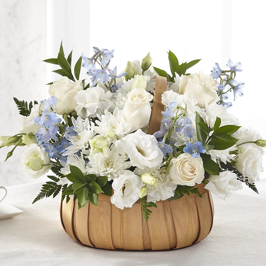 Sincerely Heartfelt Basket – BUDS CUT FLOWERS & MORE, Taos NM