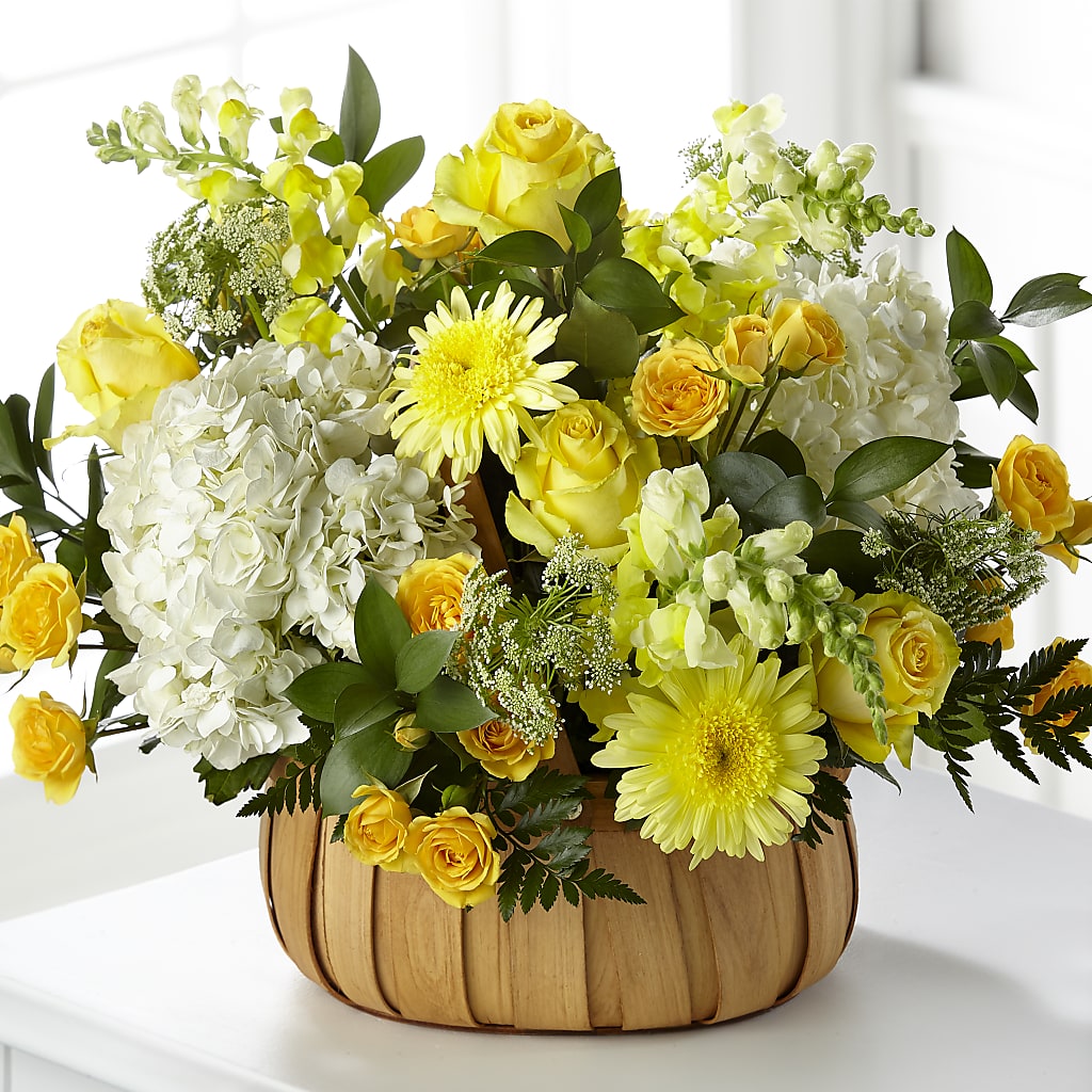 Rustic Remembrance Basket – BUDS CUT FLOWERS & MORE, Taos NM