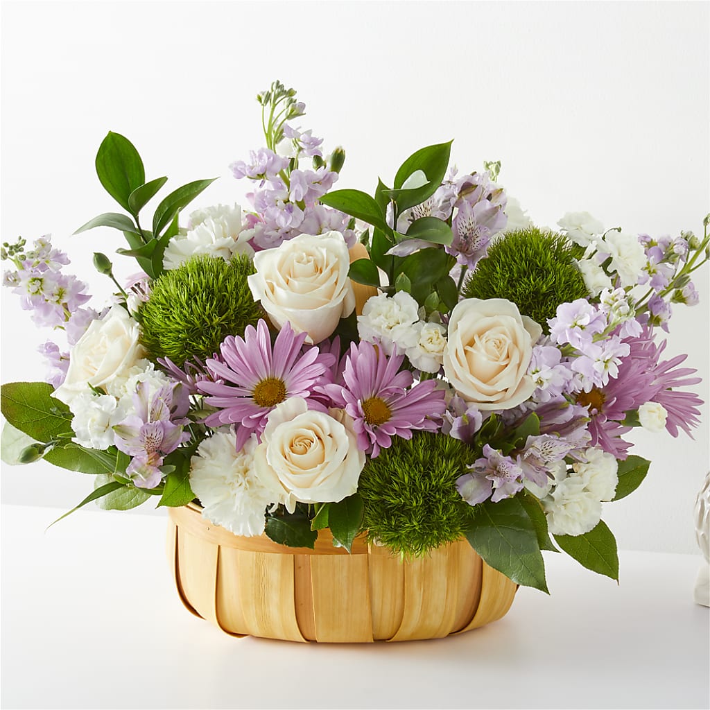 Peace & Love Basket – BUDS CUT FLOWERS & MORE, Taos NM