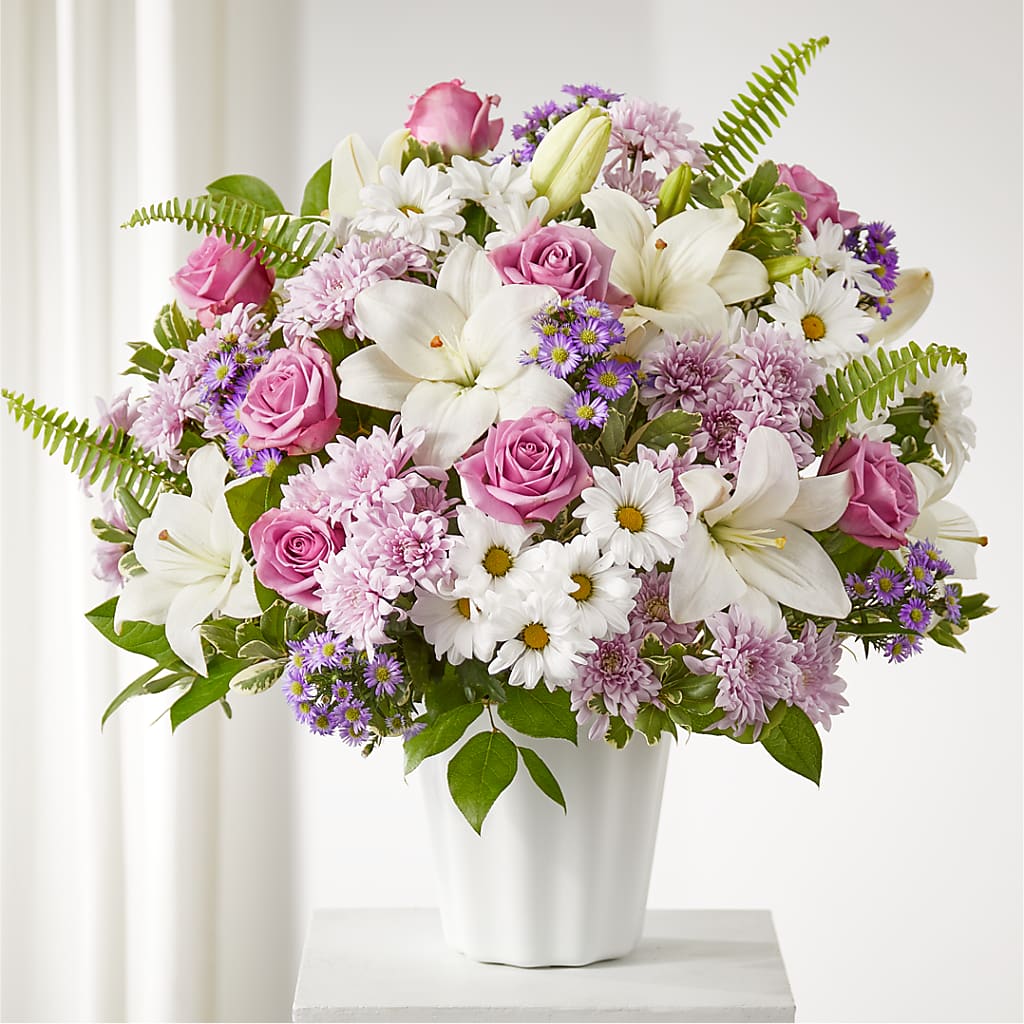 Warmest Thoughts Tabletop Basket – BUDS CUT FLOWERS & MORE, Taos NM