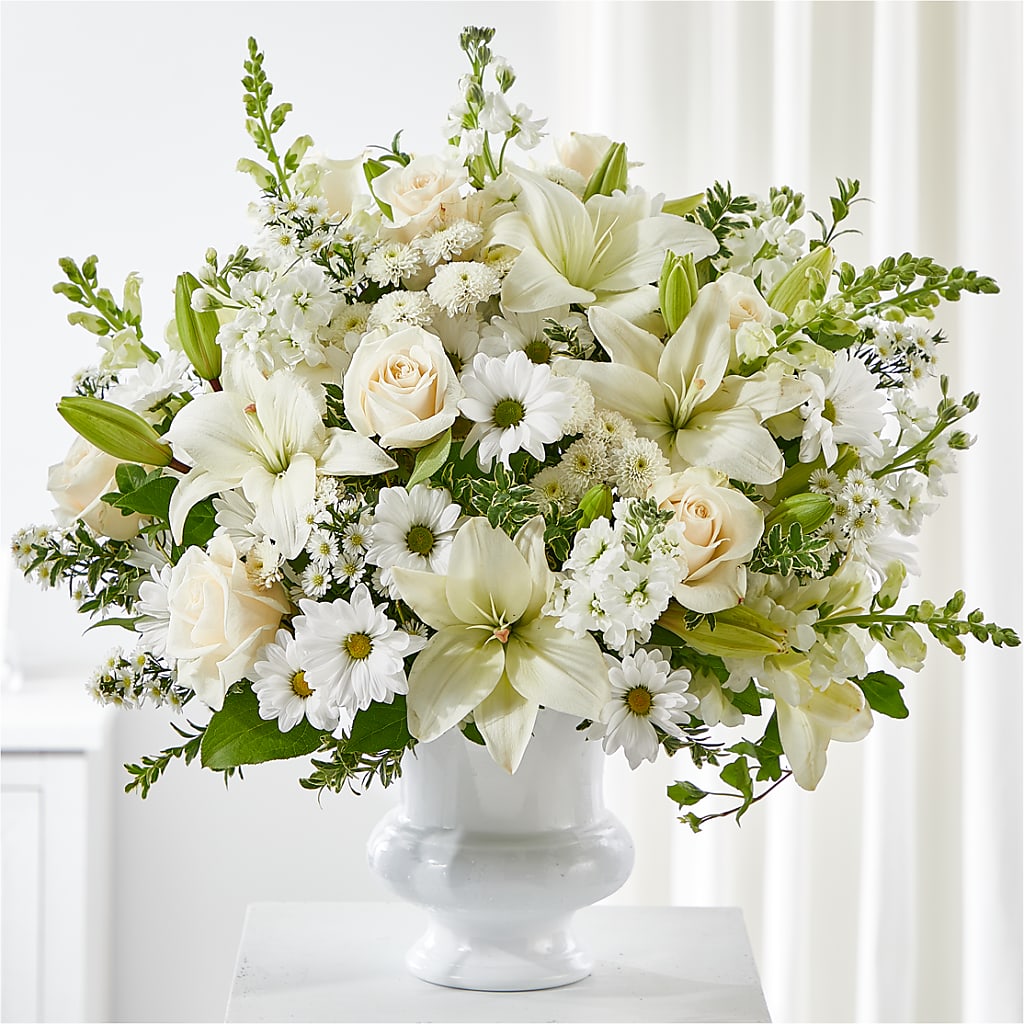 Uplifting Urn Arrangement – BUDS CUT FLOWERS & MORE, Taos NM