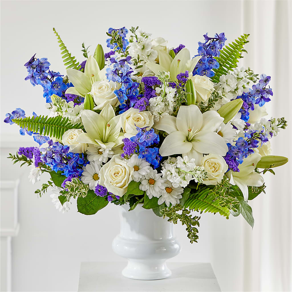 Expressions of Hope Urn Arrangement – BUDS CUT FLOWERS & MORE, Taos NM