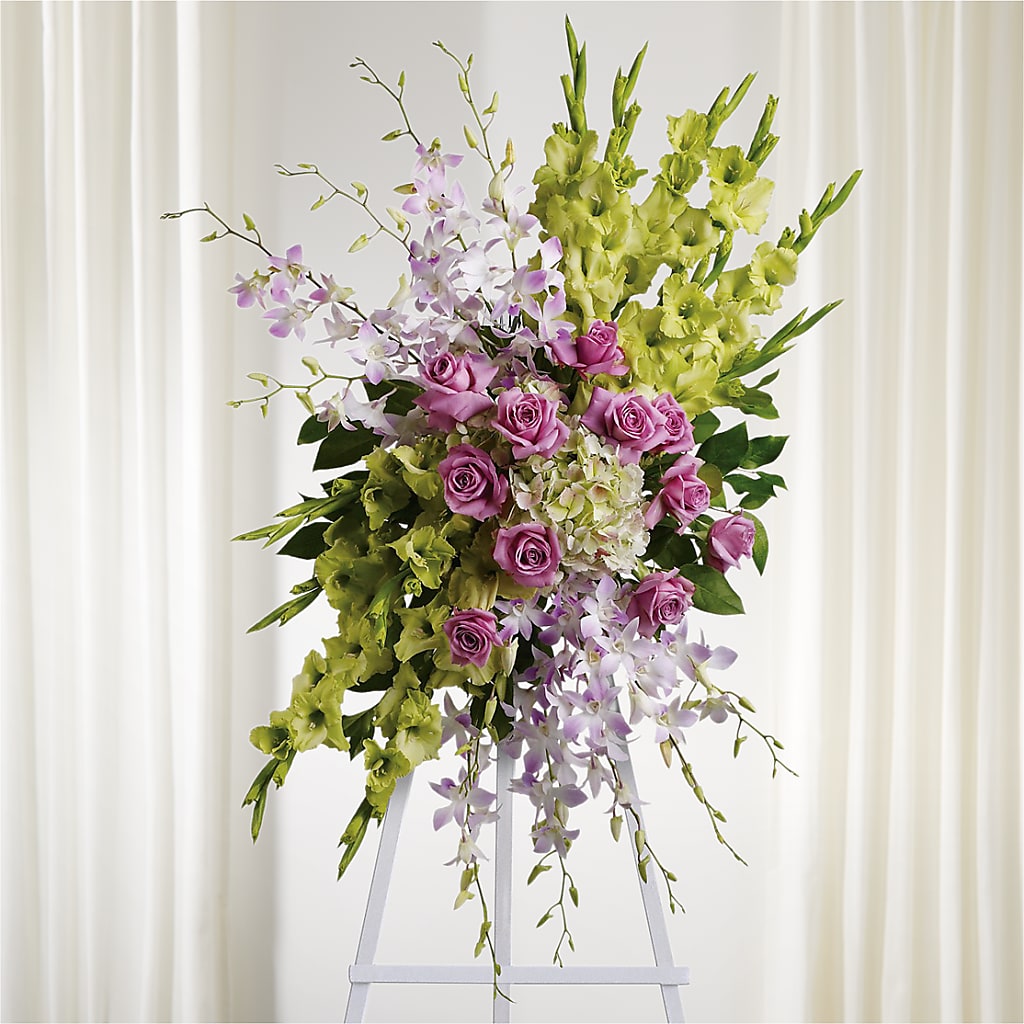 Lasting Legacy Standing Spray – BUDS CUT FLOWERS & MORE, Taos NM