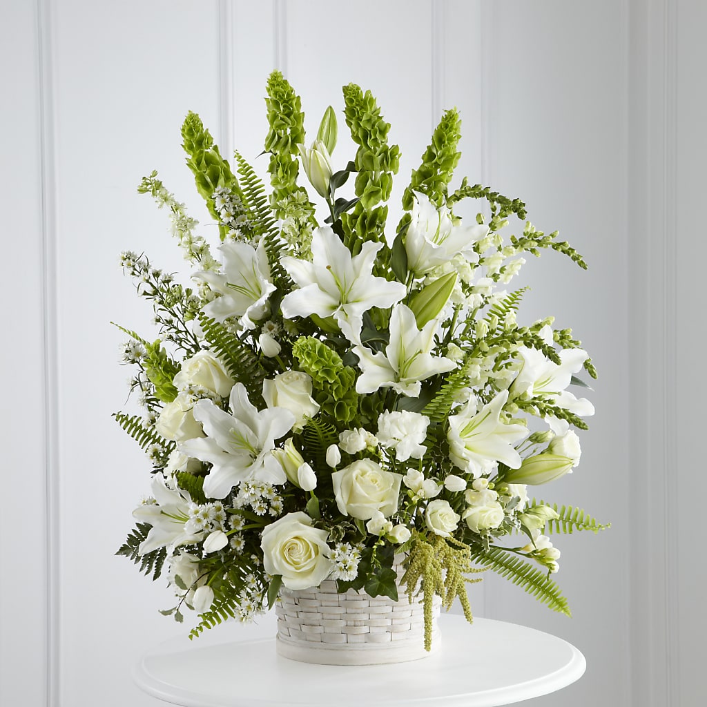 In Our Thoughts Arrangement – BUDS CUT FLOWERS & MORE, Taos NM