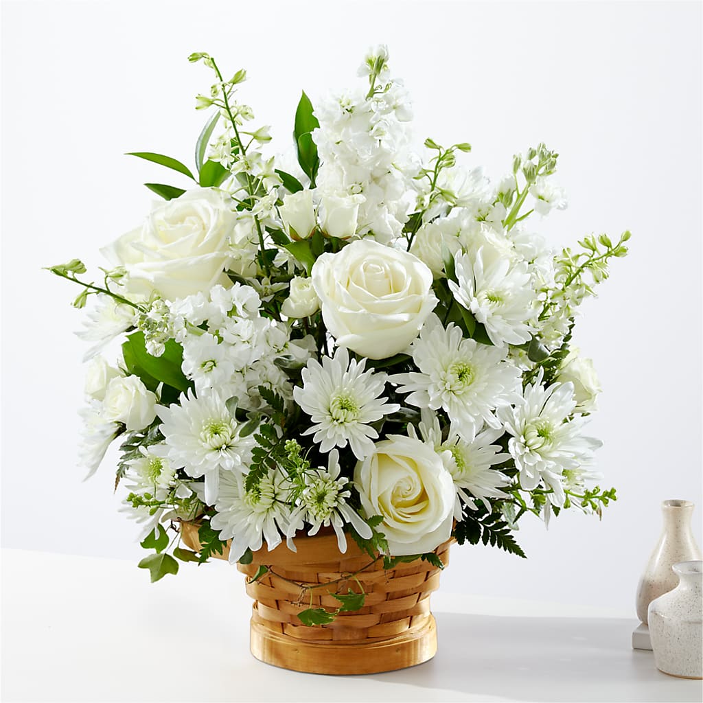 Heartfelt Condolences Arrangement – BUDS CUT FLOWERS & MORE, Taos NM
