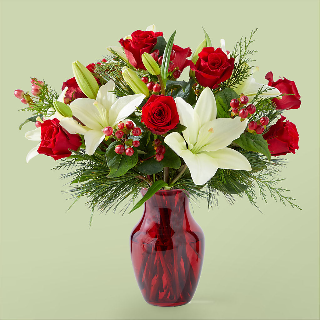 Evergreen Delight Bouquet – BUDS CUT FLOWERS & MORE, Taos NM