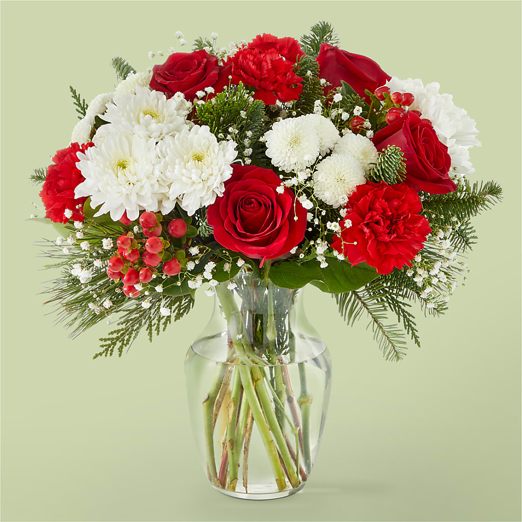 Chance of Flurries Bouquet – BUDS CUT FLOWERS & MORE, Taos NM