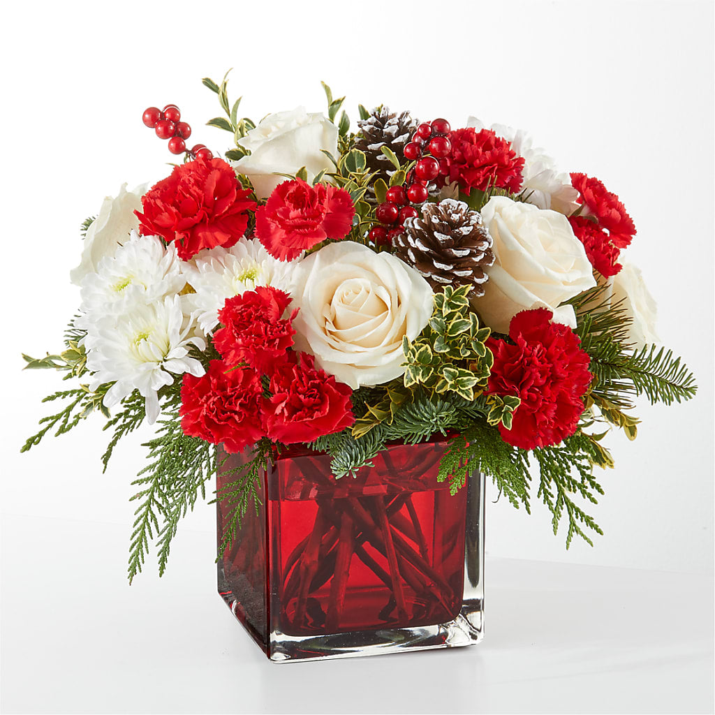 Christmas Market Bouquet – BUDS CUT FLOWERS & MORE, Taos NM