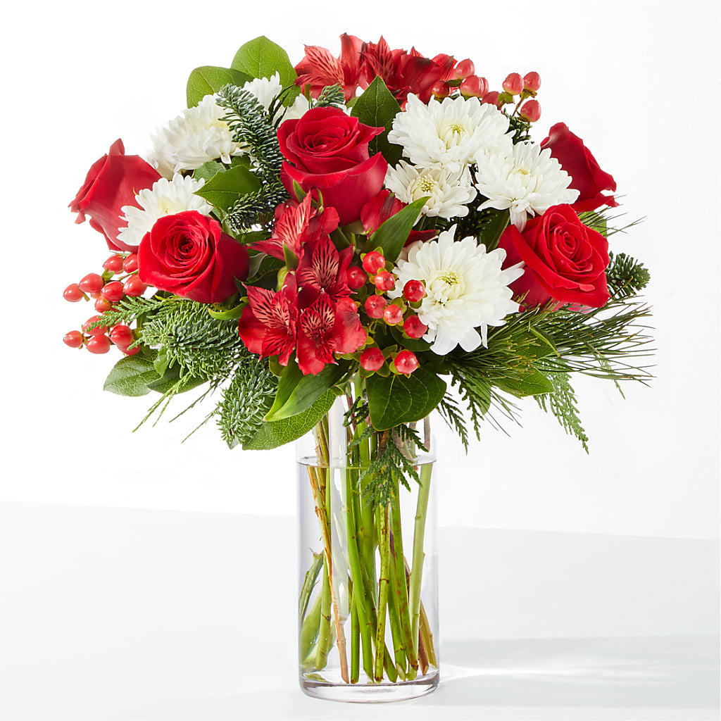 Letters to Santa Bouquet – BUDS CUT FLOWERS & MORE, Taos NM