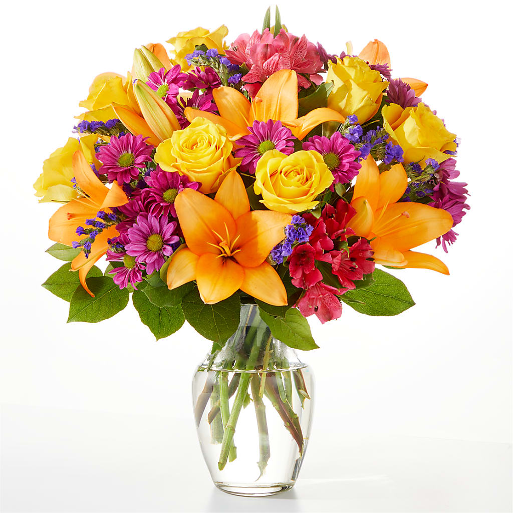 Colorful Visions Bouquet – BUDS CUT FLOWERS & MORE, Taos NM