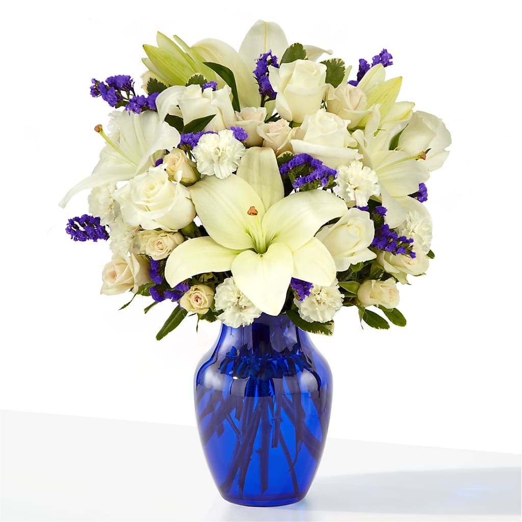 Sapphire Rush Bouquet – BUDS CUT FLOWERS & MORE, Taos NM
