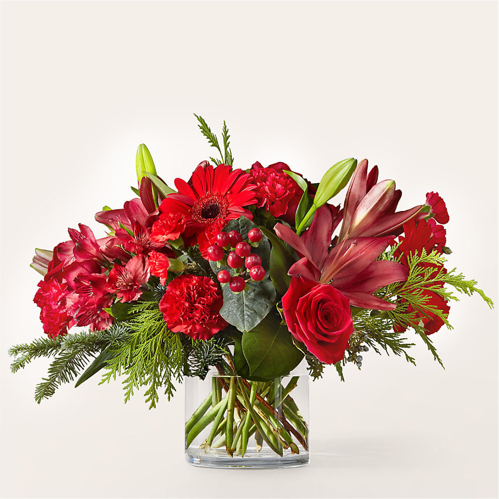 Friendsmas Bouquet – BUDS CUT FLOWERS & MORE, Taos NM