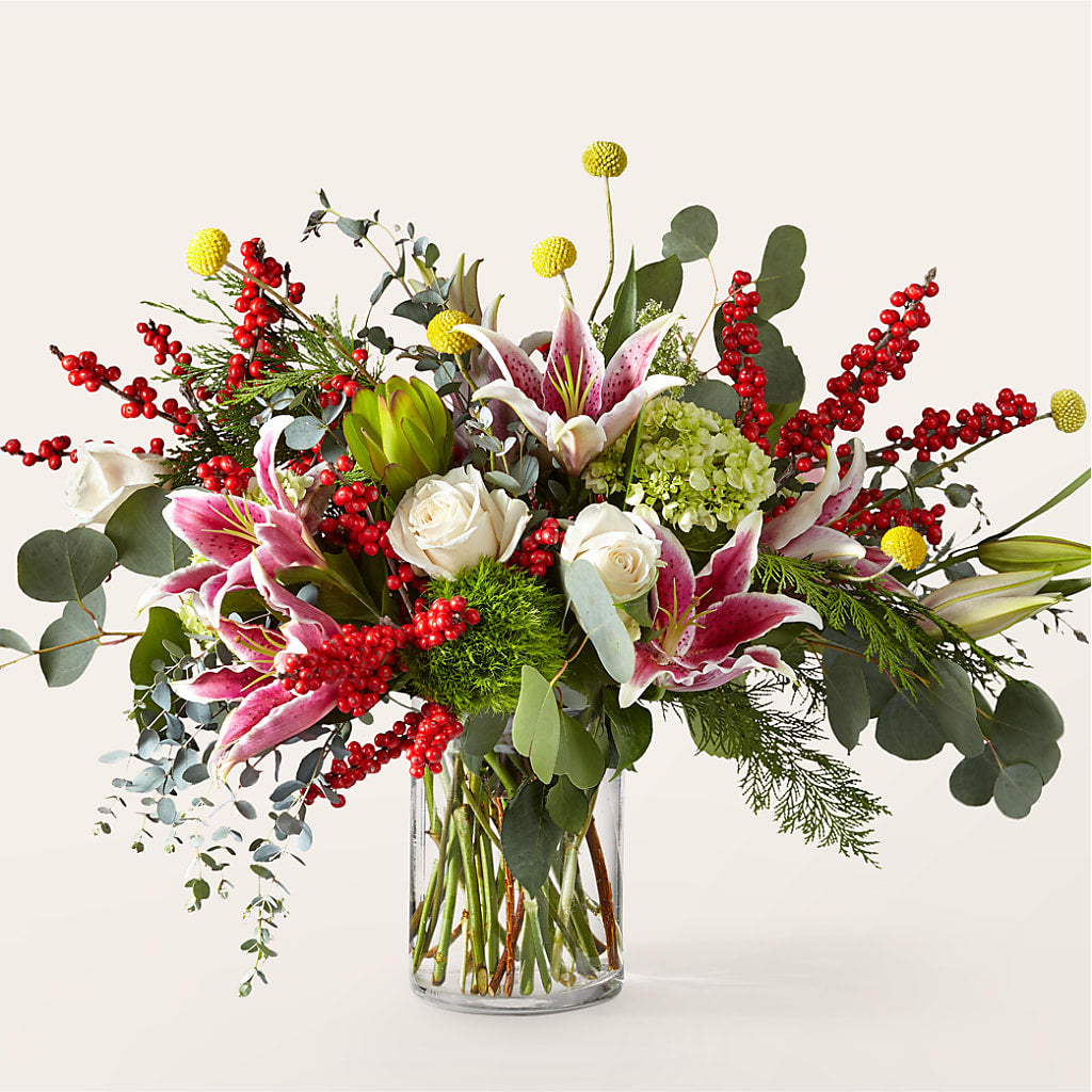Berry & Bright Bouquet – BUDS CUT FLOWERS & MORE, Taos NM