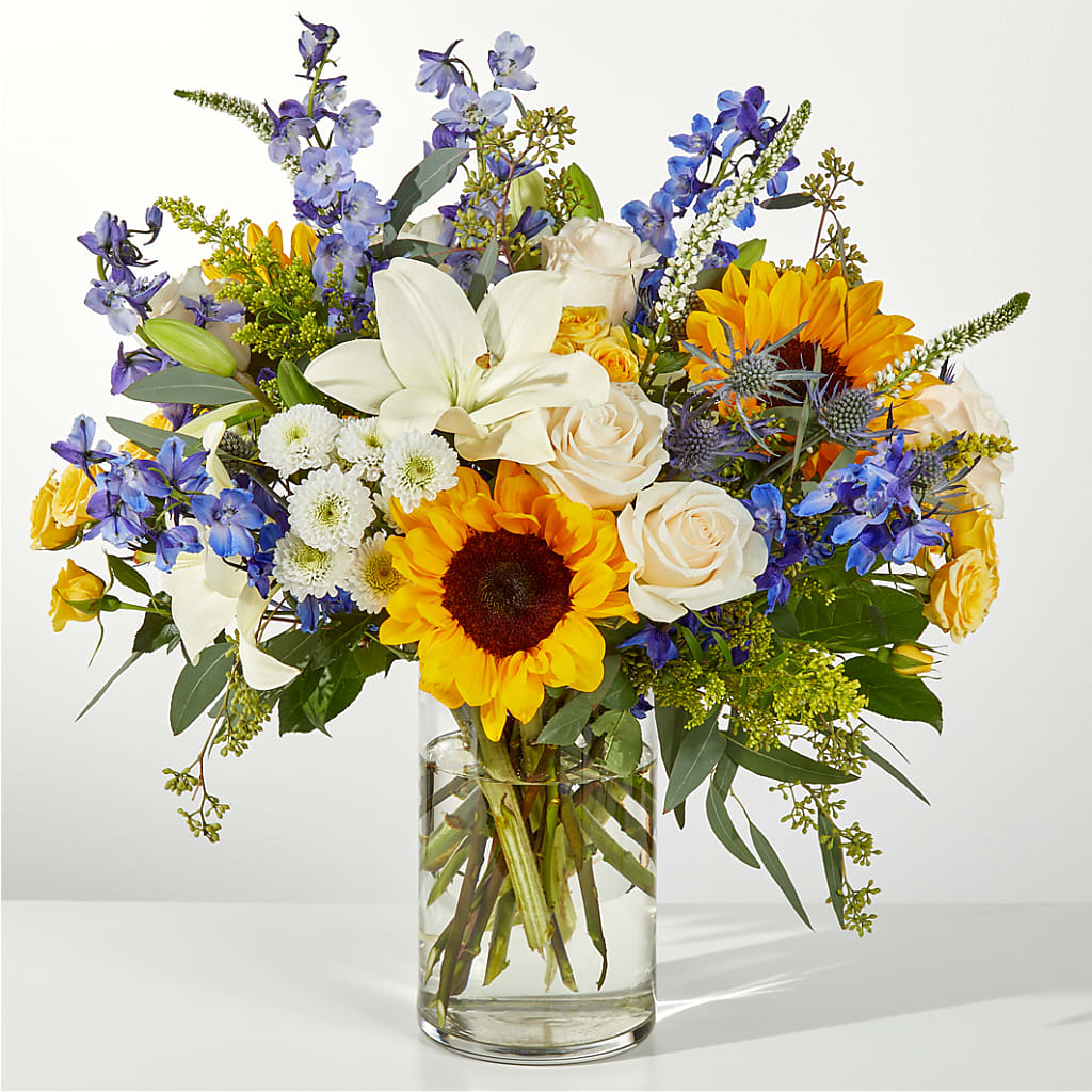 Wonderfully Sunny Bouquet – BUDS CUT FLOWERS & MORE, Taos NM