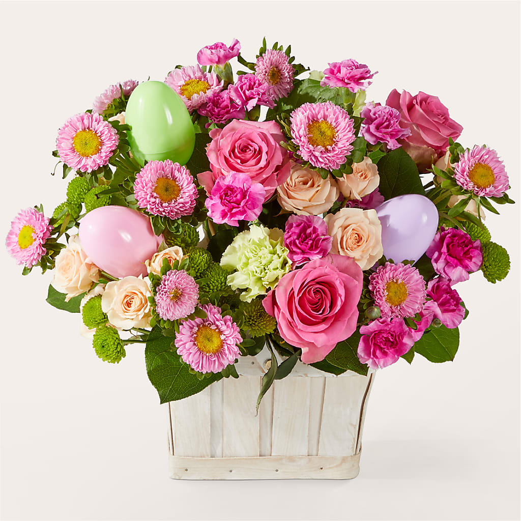 Get Eggcited Basket – BUDS CUT FLOWERS & MORE, Taos NM