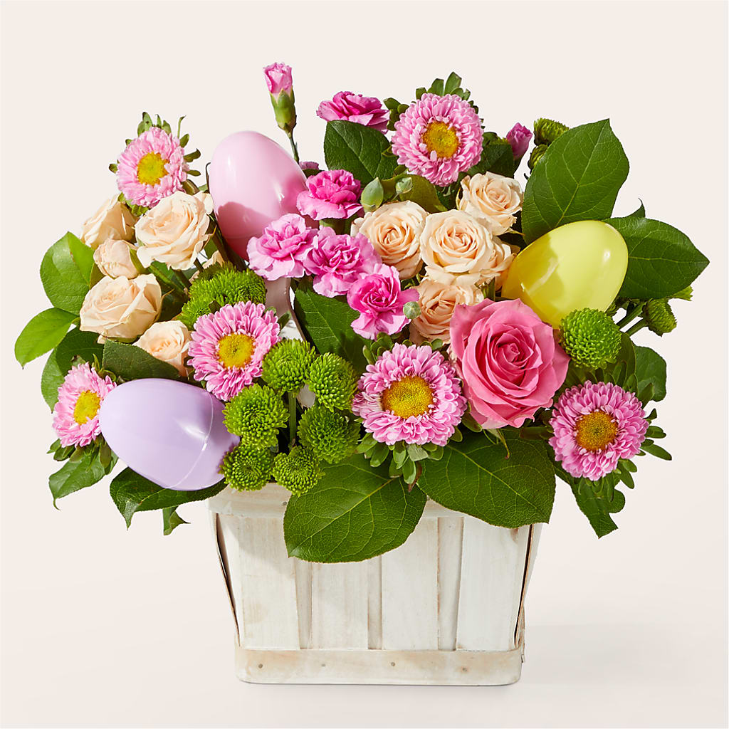 Get Eggcited Basket – BUDS CUT FLOWERS & MORE, Taos NM
