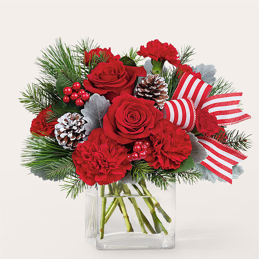 Baking Spirits Bright Bouquet – BUDS CUT FLOWERS & MORE, Taos NM