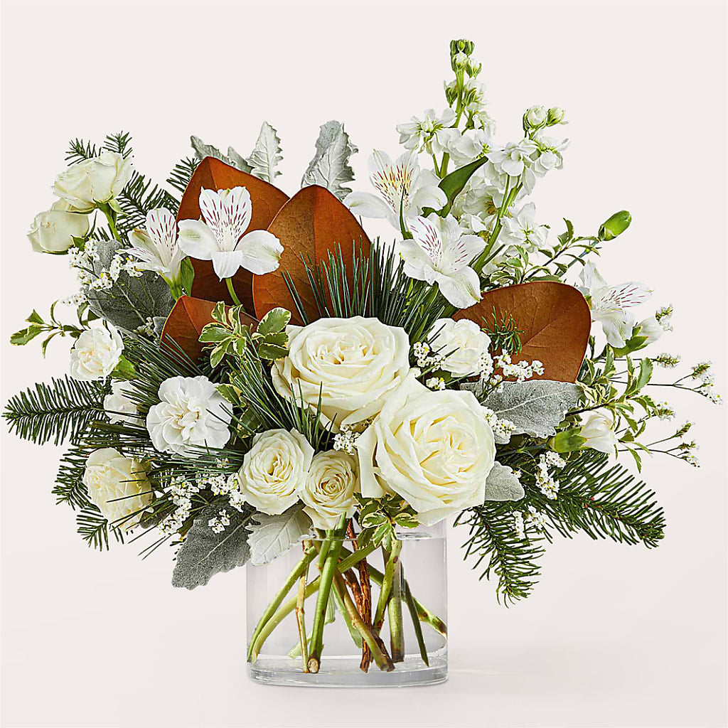 Fresh Snowfall Bouquet – BUDS CUT FLOWERS & MORE, Taos NM
