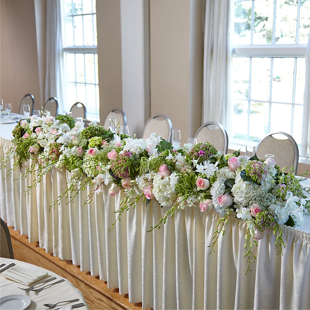 State of Joy Head Table Arrangement – BUDS CUT FLOWERS & MORE, Taos NM