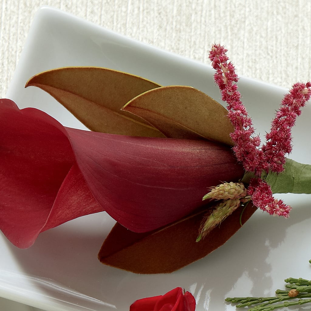 Red Calla Boutonniere – BUDS CUT FLOWERS & MORE, Taos NM