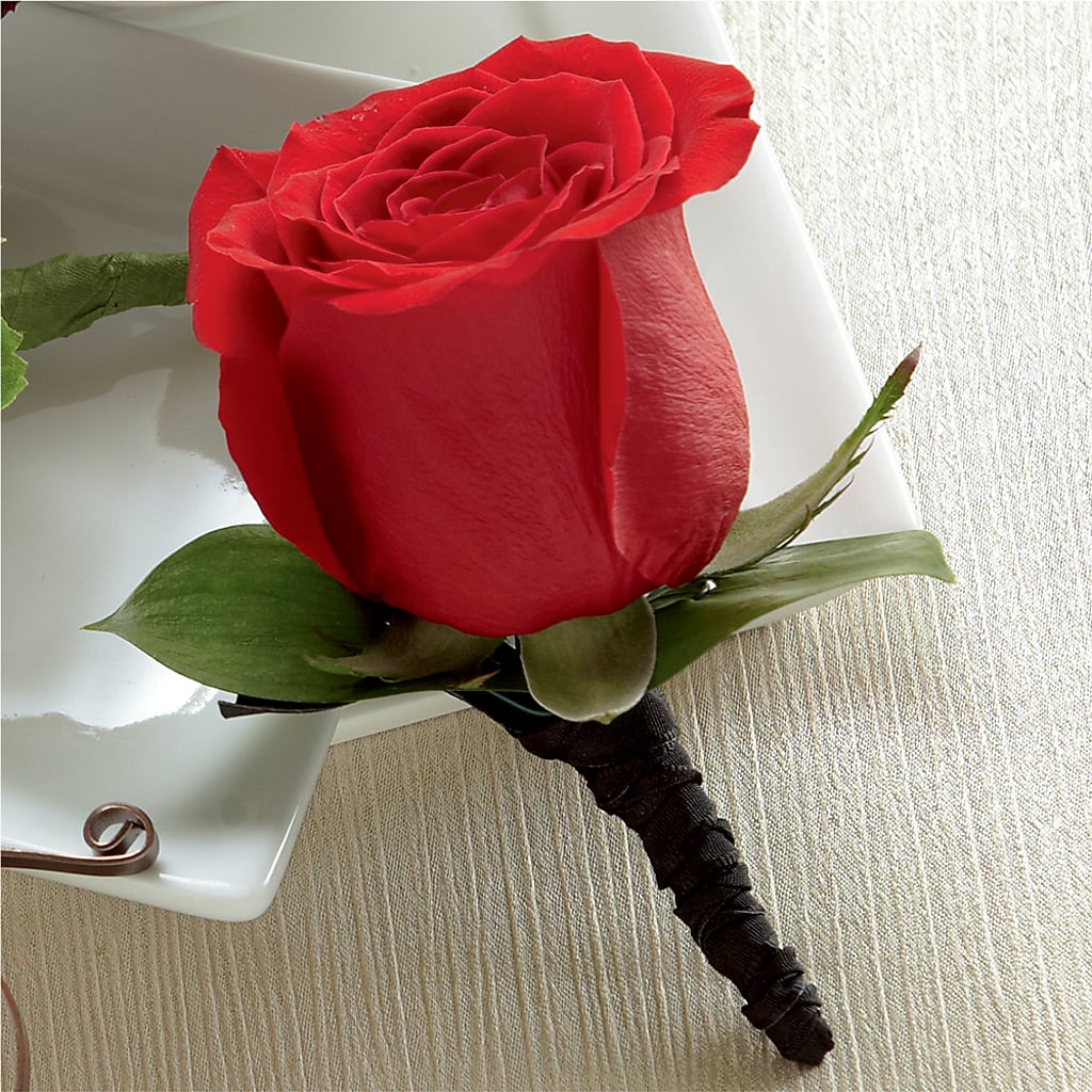 Red Rose Boutonniere – BUDS CUT FLOWERS & MORE, Taos NM