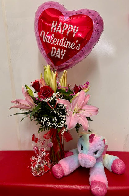 Unicorn Sparkles Bouquet – BUDS CUT FLOWERS & MORE, Taos NM