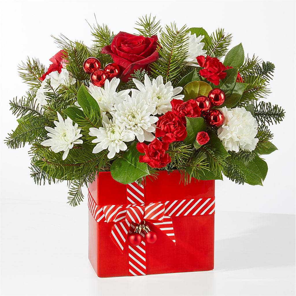 Presents Under the Tree Bouquet – BUDS CUT FLOWERS & MORE, Taos NM