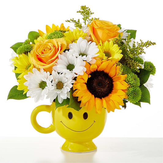 Be Happy Bouquet – BUDS CUT FLOWERS & MORE, Taos NM