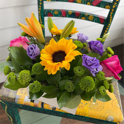 Best Day Box Bouquet – BUDS CUT FLOWERS & MORE, Taos NM