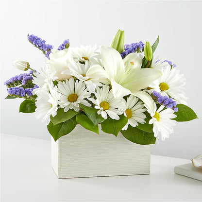 Beyond Blue Box Bouquet – BUDS CUT FLOWERS & MORE, Taos NM